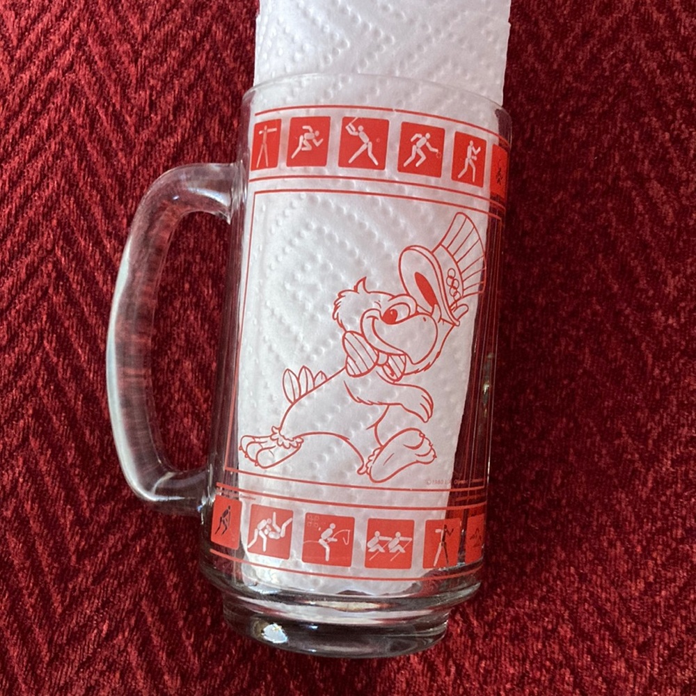 vintage 1984 Los Angeles Olympic mug